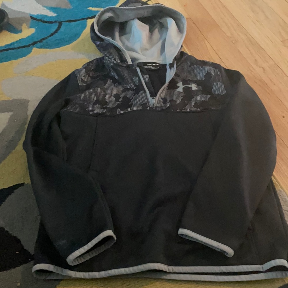 Black boys medium hoodie